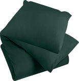 1 x RAW Customer Returns Utopia Bedding bed linen 135x200 set - microfiber duvet cover 135x200 cm 1 pillowcase 80x80 cm - emerald - RRP €19.99