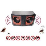 2 x RAW Customer Returns Ultrasonic Pest Repellent Box 24 45000 Hz - for Indoors - Repels Rats, Mice, Cockroaches, Mosquitoes  - RRP €53.14