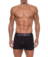 1 x RAW Customer Returns Channo Uomo Men s Lycra Seamless Boxer Shorts Soft and Comfortable - Pack of 12 Dark Multicolor XL - RRP €31.73