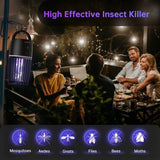 1 x RAW Customer Returns Insect killer, 2 in 1 insect killer electric mosquito lamp, insect trap mosquito killer with UV lamp, electric mosquito trap mosquito killer for bedroom camping garden indoor and outdoor - RRP €29.99