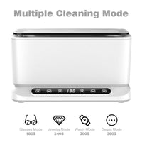 1 x RAW Customer Returns SWAREY 2023 New Ultrasonic Cleaner 800ml Ultrasonic Cleaning Machine with Baskets and 4 Cleaning Modes 45000Hz Professional Ultrasonic Devices for Dentures Jewelry Glasses Watches Coins Tool - RRP €56.46