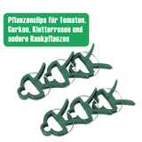 1 x RAW Customer Returns Miuezuth 96 pieces plant clips for tomatoes, cucumbers, climbing roses and other climbing plants, stable high-quality plant clips, climbing aid for plants 96 large  - RRP €19.15