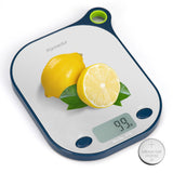 1 x RAW Customer Returns Parmedu Digital Kitchen Scale 5kg Food Scale in Grams, Ounces, Pounds, ml - Precise Graduation of 1g 0.1oz, Stainless Steel Surface, with Tare Function - Battery Included - RRP €10.07