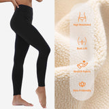 1 x RAW Customer Returns Merlvida Women s Winter Thermal Leggings Thick Fleece Lined Thermal Leggings Sport Push Up High Waist Thermal Pants Women s Warm Elastic Mayan Leggings Thermal Clothing Yoga Running Fitness - RRP €22.08