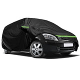 1 x RAW Customer Returns Car Cover Full Garage Replacement for Ford Transit Custom L1H1 2012-2022, 300D All Weather Car Cover for Indoor and Outdoor with Zipper Door and Windproof Strap L1H1  - RRP €92.99