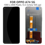 1 x RAW Customer Returns For OPPO A74 5G LCD Screen A93 5G PCGM00 Screen Replacement for A54 5G CPH2195 LCD Dsipaly Touch Screen Digitizer Replacement Assembly CPH2197 CPH2263 with Tools Black  - RRP €31.51