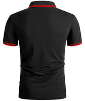 1 x RAW Customer Returns SwissWell Men s Polo Shirt Short Sleeve Breathable Tennis Golf Polo Summer Leisure Sport Quick-drying T-shirts Regular Fit - RRP €33.26