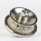 1 x Brand New Raizi V20 20mm Vacuum Brazing Diamond Hand Profiling Wheel M14 for Granite Worktop - RRP €78.65