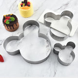 1 x Brand New YITONGFU 3 Piece Set of Baking Cups, Stainless Steel Molds, Cake Rings, Steel Baking Cup Molds for DIY Mousse Cakes, Dishwasher Safe - RRP €22.8