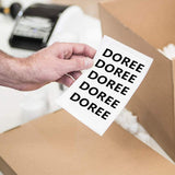 1 x RAW Customer Returns Doree 99014 S0722430 Address Labels 54 x 101mm 220 Labels per Roll Compatible with Dymo LabelWriter 4XL 450 400 330 320 310 10 Packs  - RRP €30.16