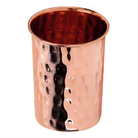 2 x RAW Customer Returns Zap Impex Drinking Vessels Hammered Copper Glass Pure Copper Tumbler Ayurvedic Healing - RRP €24.16