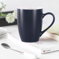 30 x Brand New HOMEYES Black Coffee Mug, Ceramic Mug, 340 ml, Black - RRP €181.2