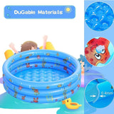 1 x RAW Customer Returns Summer Children s Inflatable Pool, Baby Inflatable Pool, Children s Inflatable Pool, Children s Water Pool, Children s Inflatable Pool for Indoor Outdoor Garden - RRP €24.58