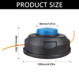 1 x RAW Customer Returns Lawn trimmer head, 3 pieces trimmer replacement head, trimmer head T25 M10 1.25 lawn trimmer head mowing head for Hus Husqvarna 966674401 car feeder, lawn mower for 122LDX 124L 125L 125LDX 128L 128LD 128DJX - RRP €21.99