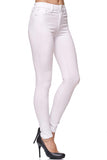 1 x RAW Customer Returns Elara Damen Stretch Hose Skinny Fit Jegging Chunkyrayan H13 White 36 S  - RRP €25.04