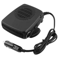 1 x RAW Customer Returns WANYIG Car Window De-icer Heater Fan 12V 150W Heating Cooling Defroster Demister Windshield Portable With 360 Adjustable and 1.5 m Cable - RRP €19.99