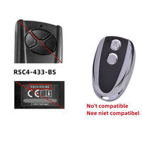 1 x RAW Customer Returns Remote Control Compatible with Hormann Ecostar RSE2 RSC2 433.92MHZ 2 PACK  - RRP €20.99