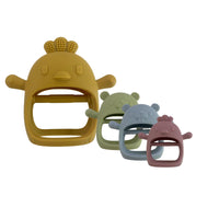 8 x Brand New KingNoble- Teething ring for babies Baby toy from 3 months Teething aid BPA free Made of silicone Teething toy to soothe sore gums Mango  - RRP €192.0