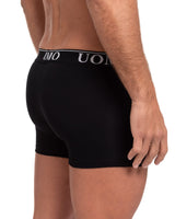 1 x RAW Customer Returns Channo Cotton Boxer Briefs for Men, Comfortable and Soft. Men s Collection - Pack of 6, Black, L - RRP €27.6