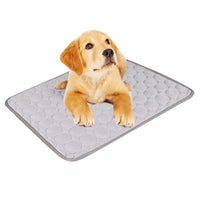 1 x Brand New VILLCASE Cooling Mat for Dogs Self Cooling Dog Mat Summer Cooling Pad Waterproof Non-Slip Dog Mat for Home On the Go or in the Car - RRP €15.29