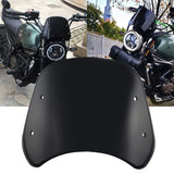 1 x RAW Customer Returns Heigoal For Moto Guzzi V7 V9 V50 Windshield Screen Deflector Cover Protector - RRP €22.61