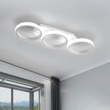 1 x RAW Customer Returns LED ceiling light, 32W modern LED ceiling light, minimalist design LED ceiling light round for bedroom, living room, dining room, hallway, cold white light, 6500K - RRP €31.73