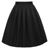 1 x RAW Customer Returns Ladies rockabilly skirt a line vintage retro skirt swing skirts CL6294-28 XL - RRP €32.78