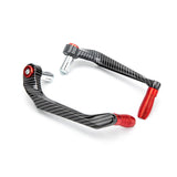 1 x RAW Customer Returns Motorcycle Handguards, Fydun 7 8 Inch 22mm Universal Motorcycle Handguards Aluminum Alloy Motorcycle Handlebar Protector Brake Lever Protector for Motorcycles, Electric Cars, Mountain Bikes, Scooters Red  - RRP €15.0