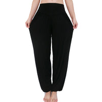 1 x RAW Customer Returns MEISHINE Women s Fashionable Stretch Pants for Sports, Yoga, Dance, Jogging and Dancing Black L - RRP €24.0