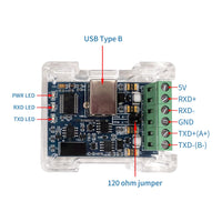 1 x RAW Customer Returns DSD TECH SH-U11H Isolated USB to RS485 RS422 Adapter for Industry - RRP €19.99