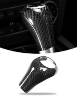 1 x RAW Customer Returns LIMBQS Gear Knob Cover for Mercedes Benz W204 W212, Gear Knob Cover Sticker Trim for ACEG GLS Class True Carbon  - RRP €34.99