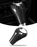 1 x RAW Customer Returns LIMBQS Gear Shift Knob Cover for Mercedes Benz W204 W212, Sticker Gear Knob Cover for ACEG GLS Class Real Carbon  - RRP €38.4