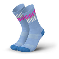 13 x RAW Customer Returns INCYLENCE Lanes thin merino socks, long, breathable sports socks with anti-blister protection, 40 heat-insulating merino wool, autumn spring socks hiking cycling socks 43-46, water pink  - RRP €314.6