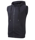 1 x RAW Customer Returns Cabeen Men s Sports Hooded Jacket Tank Top Hoodie Gym Fitness Sleeveless Hoodie Muscle Shirt with Zipper - RRP €24.99