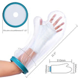 2 x RAW Customer Returns Watris Veiyi Cast Protector Waterproof Arm, Adult Bandage Protector Shower Protector Arm, Reusable Arm Cast Shower Cover - RRP €25.58