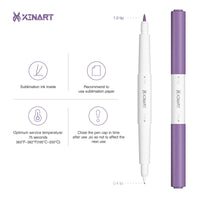 1 x RAW Customer Returns XINART Pens for Cricut Mug Press Infusible Pens Projects, Dualtip Heatpress Sublimation Pens Compliment with Cricut Maker 3 Maker Explore 3 Air 2 Air by 36 Pack 0.4 Tip 1.0 Tip  - RRP €37.69