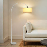 1 x RAW Customer Returns Toolight floor lamp, white, height 180 cm - RRP €20.4