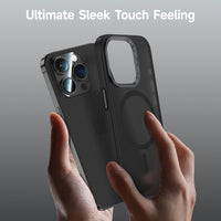 1 x RAW Customer Returns BENKS Magnetic iPhone 15 Pro Case Compatible with Magsafe, SGS Military Protection Mobile Phone Case iPhone 15 Pro Case Translucent Matte Ultimate Touch Feel Shockproof Thin Protective Case - RRP €24.59