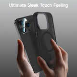 1 x RAW Customer Returns BENKS Magnetic iPhone 15 Pro Max Case Compatible with Magsafe, SGS Military Grade Protection Phone Case iPhone 15 Pro Max Case Translucent Matte Ultimate Touch Feeling Shockproof Thin Protective Case - RRP €24.59