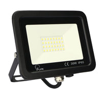 1 x RAW Customer Returns Mille Lucciole 30W Outdoor LED Spotlight, 3000LM Outdoor LED Floodlight, IP65 Waterproof LED Floodlight, 36 LED Outdoor Spotlights 4500K Neutral White, LED Floodlight for Garden Yard Garage Black Shell  - RRP €20.64