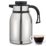 1 x RAW Customer Returns Yitriden 2L stainless steel thermos flask, double-walled vacuum insulation coffee pot, high-quality insulated teapot thermo for coffee, milk, tea, drinks - RRP €17.99