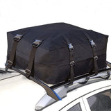 1 x Brand New Roof bag roof rack soft foldable durable travel storage luggage bag for tours road trips for any car with roof rack rails bars - RRP €37.54