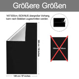 1 x Brand New Window blackout 3m x 1.45m, 100 curtains opaque sun protection roof window blackout film, travel blackout blind without drilling darkening blackout fabric with 30 suction cups - RRP €26.26