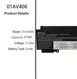 1 x RAW Customer Returns WLTree 01AV406 Laptop Battery for Lenovo ThinkPad T460S T470S Series 01AV405 01AV407 01AV408 01AV462 00HW025 00HW024 00HW038 L16M3P73 SB10J79002 SB10J79003 SB10J79004 SB10K97605 SB10F46462 SB10F46476 - RRP €36.99