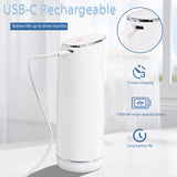 1 x RAW Customer Returns Soap Dispenser Automatic with Sensor Foam Soap Dispenser Electric - LAOPAO Touchless Foam Soap Dispenser Set USB Charging IPX5 Waterproof Motion Sensor for Kitchen Bathroom White 320 ml  - RRP €30.22