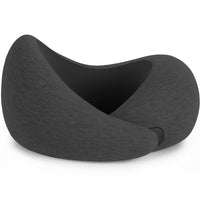 1 x RAW Customer Returns OSTRICHPILLOW Go - Luxury Travel Pillow with Memory Foam, Airplane Pillow, Car Travel Pillow, Neck Rest One Size, Dark Night  - RRP €69.0