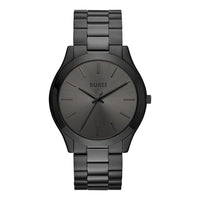 1 x RAW Customer Returns BUREI Men s Watches Black Minimalist Quartz Wristwatch 44mm Large Dress Watch with Stainless Steel Strap Gift for Men - RRP €39.99