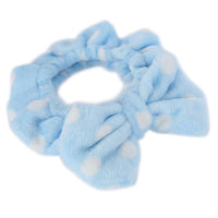 48 x Brand New Hairizone cute elastic hair band with bow for facial cleansing. Adorable towel headband for makeup, shower, spa, massage and sports. Pack of 2. - RRP €628.8