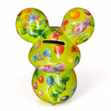 1 x RAW Customer Returns Pomme Pidou money box mouse Martha with candy motif money box made of ceramic animal money box made with paper technology approx. H19 x W10.7 x D13.3cm - RRP €30.74