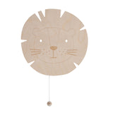 1 x RAW Customer Returns Baby s Only - Baby wall lamp - Lion - Wall light for baby room - Night light with battery for children s room - FSC quality mark wooden lamp - 25000 burning hours - Wall lamp can be painted - RRP €45.32